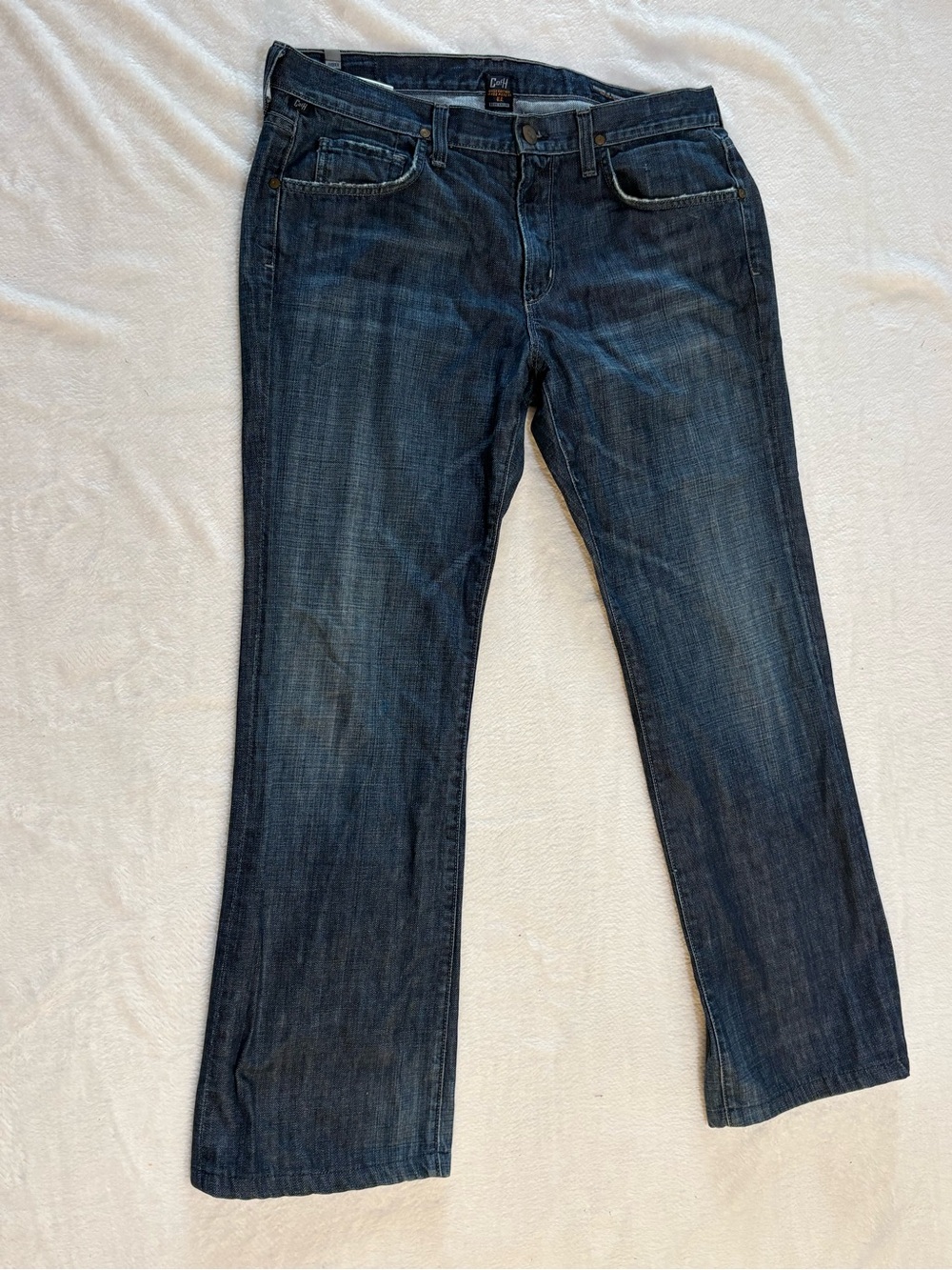 Citizens Of Humanity JAGGER  Dark Blue Bootcut Jeans